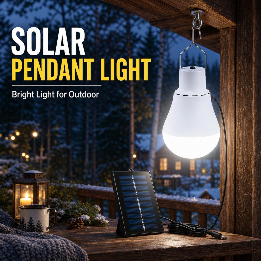 Solar LED Light Bulb IP65 Wate - đánh giá và giá Power Outage Light