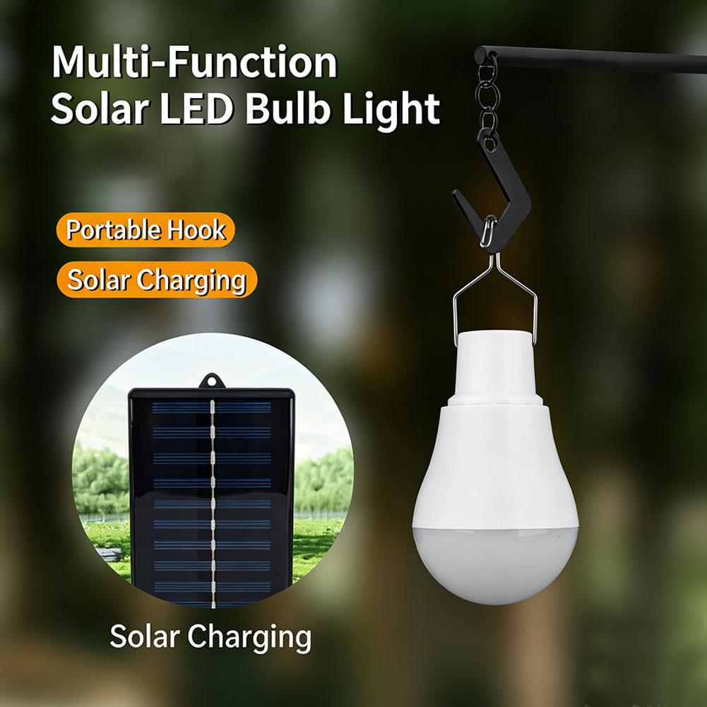 Solar LED Light Bulb IP65 Wate - đánh giá và giá Power Outage Light