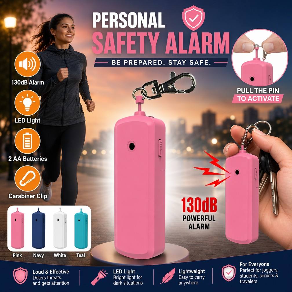 Portable 130dB Anti Wolf Alarm - đánh giá và giá Personal Alarm Keychain